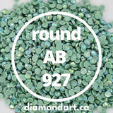 Round AB Diamonds DMC 100 - 5200-150 diamonds (1 gram)-927-DiamondArt.ca