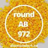 Round AB Diamonds DMC 100 - 5200-150 diamonds (1 gram)-972-DiamondArt.ca