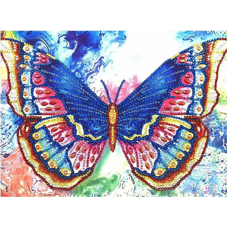 Crystal Butterfly-25x35cm-Special-DiamondArt.ca