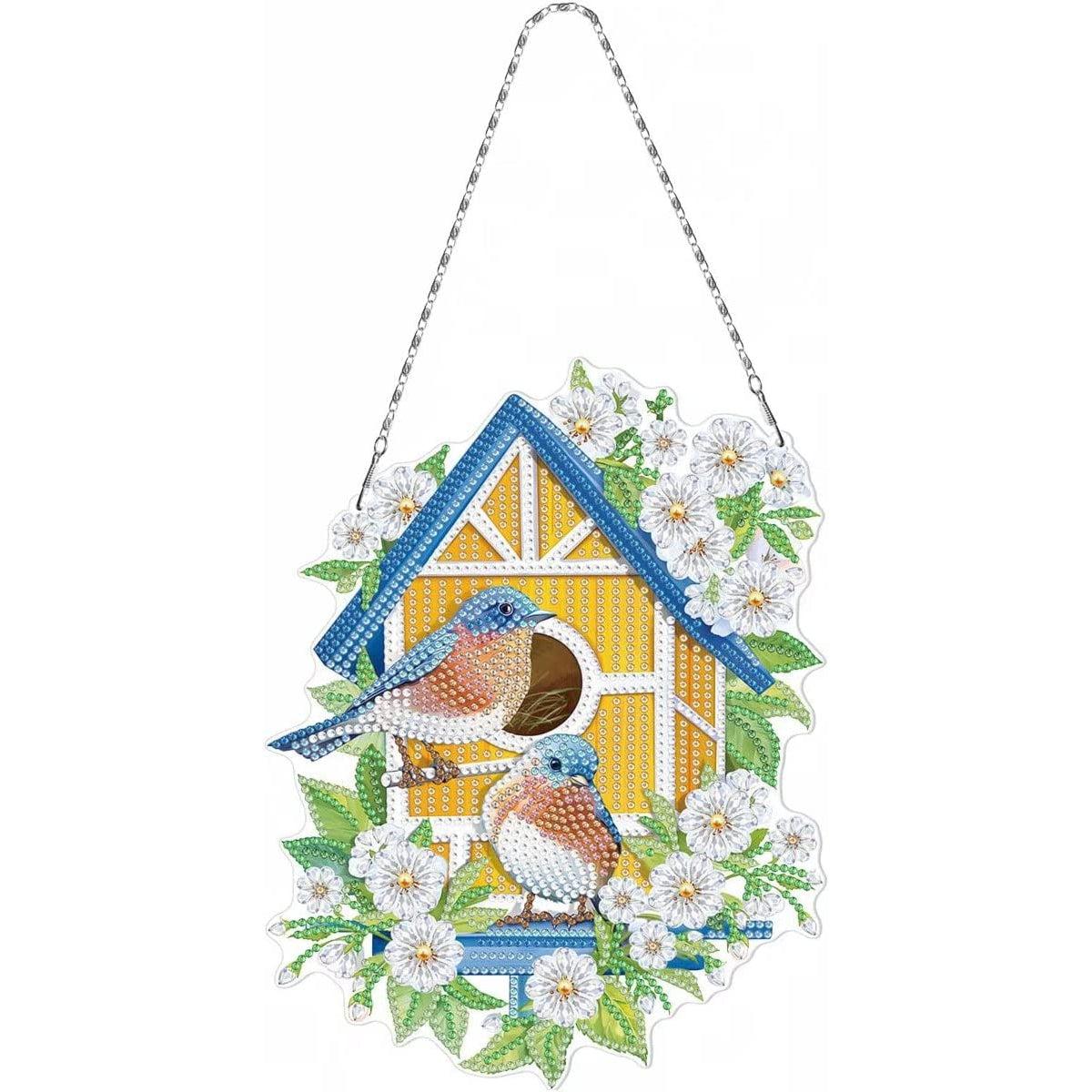 Bird House Wall Hanging-Bird House-DiamondArt.ca