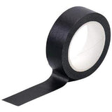 Black Washi Tape (1 Roll)-1 Roll-DiamondArt.ca