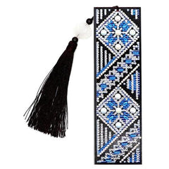 Blue Linear Bookmark-Special-DiamondArt.ca