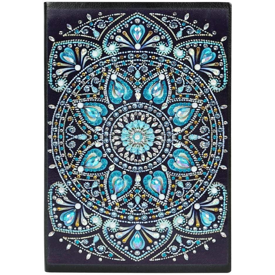 Blue Mandala Notebook-Special-DiamondArt.ca