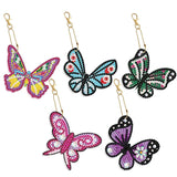 Butterflies Key Chain Kit-Special-DiamondArt.ca