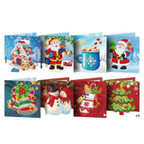Christmas Card Set 5 (8 Pack)-Special-DiamondArt.ca