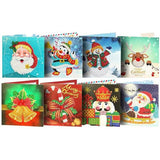 Christmas Card Set 2 (8 Pack)-Round-DiamondArt.ca