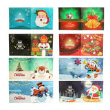 Christmas Card Set 2 (8 Pack)-Round-DiamondArt.ca