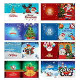 Christmas Card Set 4 (8 Pack)-Round-DiamondArt.ca