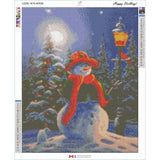 Christmas With Friends by Geno Peoples-45x55cm-Square-DiamondArt.ca