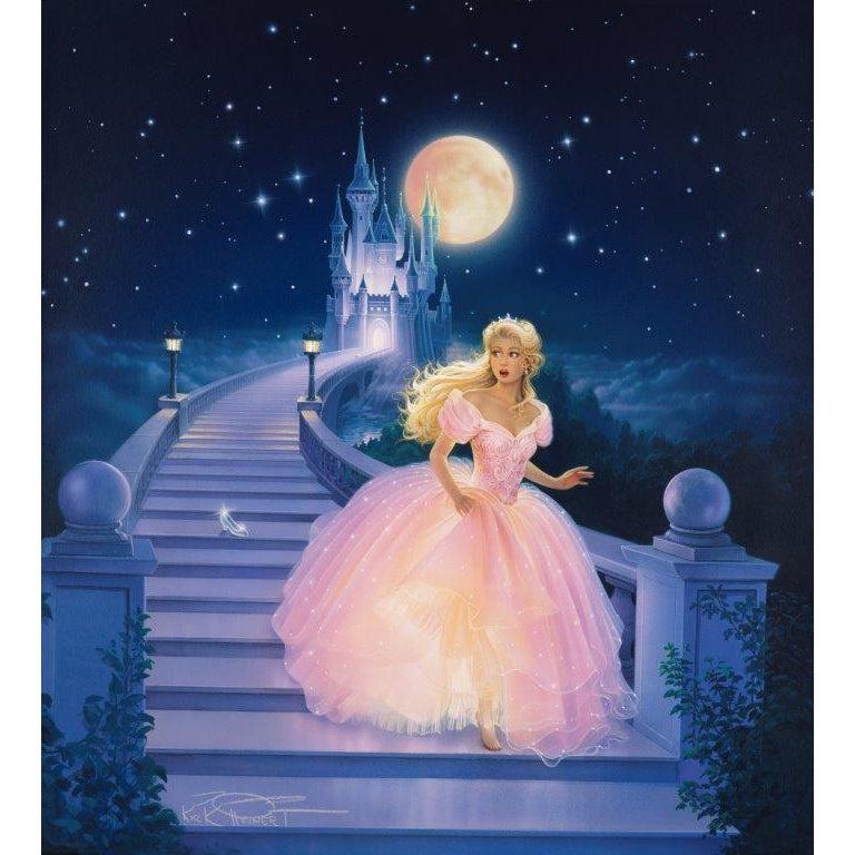 Cinderella by Kirk Reinert-45x50cm-Round-DiamondArt.ca