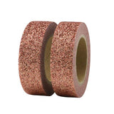 Copper Glitter Washi Tape (1 Roll)-1 Roll-DiamondArt.ca