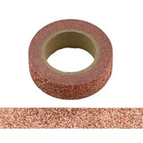 Copper Glitter Washi Tape (1 Roll)-1 Roll-DiamondArt.ca