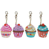 Cupcakes Key Chain Kit-Special-DiamondArt.ca