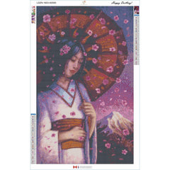 Divine Timing by Anne Wertheim-40x65cm-Round-DiamondArt.ca