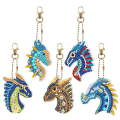 Dragons Key Chain Kit-Special-DiamondArt.ca