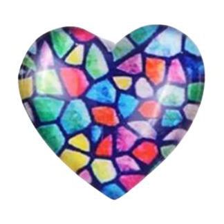 Heart Magnetic Cover Minder-Design Two-DiamondArt.ca