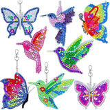 Hummingbirds & Butterflies Key Chain Kit
