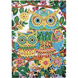 Jeweled Owl Notebook-Special-DiamondArt.ca