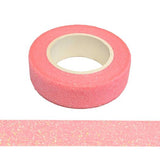 Light Pink Glitter Washi Tape (1 Roll)