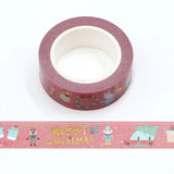 Merry Christmas Washi Tape (1 Roll)