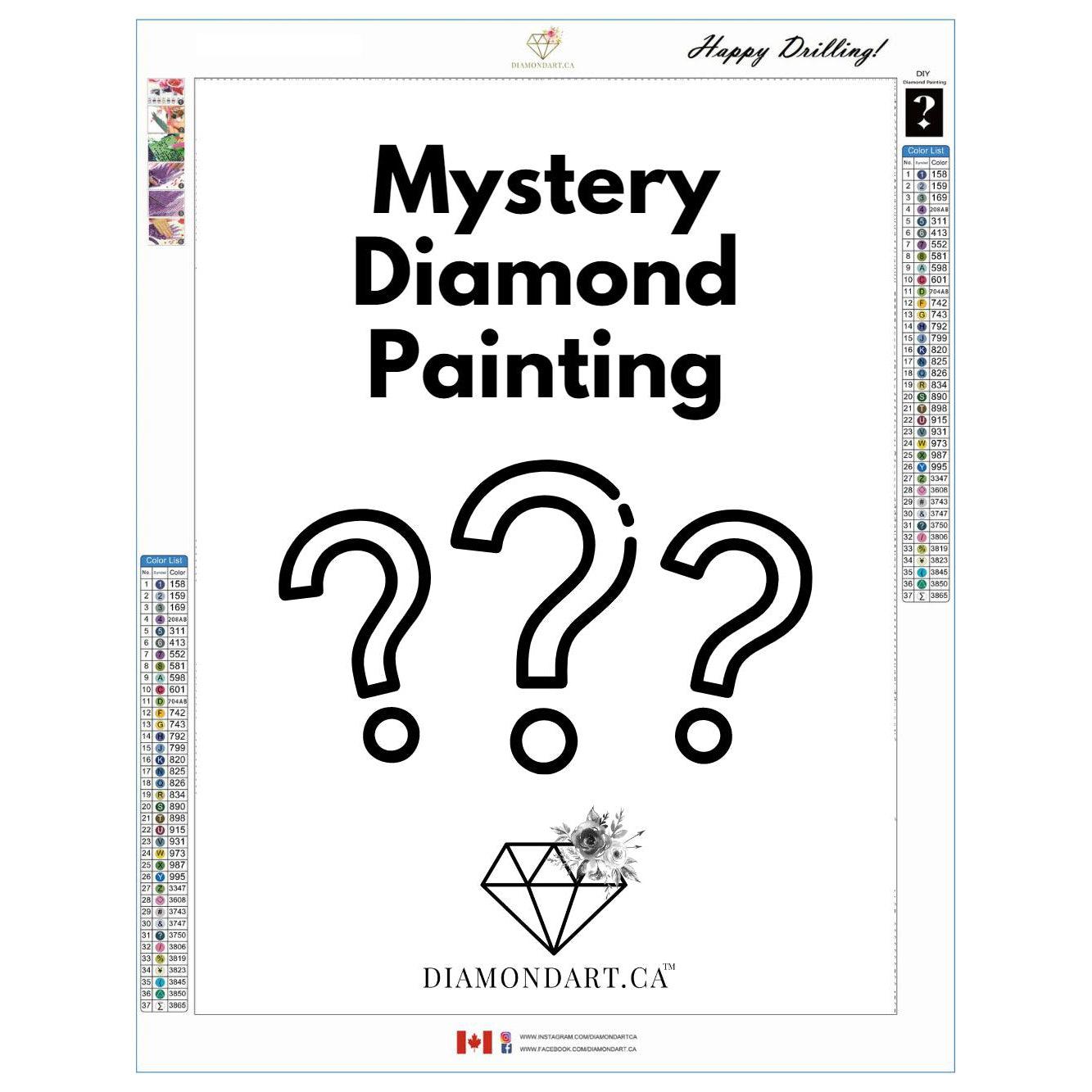 Mystery #13 Diamond Painting - Animal Theme-35x45cm-Round-DiamondArt.ca