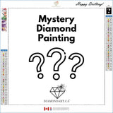 Mystery #9 Diamond Painting - Floral Theme-35x35cm-Round-DiamondArt.ca