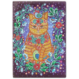 Orange Cat Notebook-Special-DiamondArt.ca