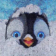 Penguin Kid's Kit-17x17cm-Special-DiamondArt.ca