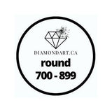Rond Diamants DMC 700 - 899