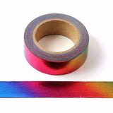Rainbow Foil Washi Tape (1 Roll)