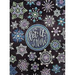 Let it Snow-25x35cm-Special-DiamondArt.ca