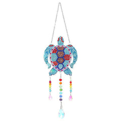 Sea Turtle Suncatcher-Sea Turtle-DiamondArt.ca