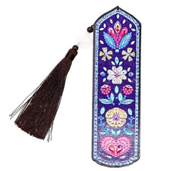 Sparkle Flowers Bookmark-Special-DiamondArt.ca