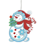 Winter Snowman Hanging LED Light