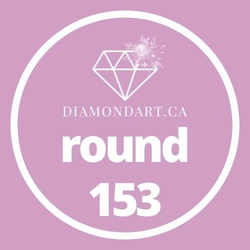 Round Diamonds DMC 100 - 499-500 diamonds (3 grams)-153-DiamondArt.ca