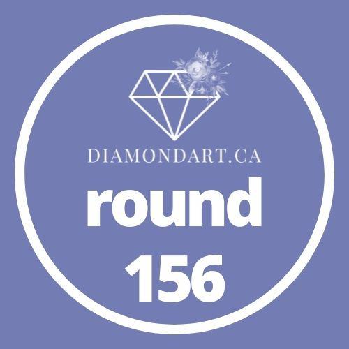 Round Diamonds DMC 100 - 499-500 diamonds (3 grams)-156-DiamondArt.ca