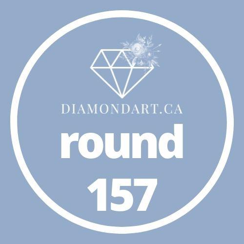 Round Diamonds DMC 100 - 499-500 diamonds (3 grams)-157-DiamondArt.ca
