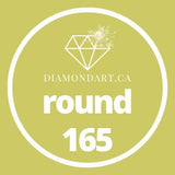 Round Diamonds DMC 100 - 499-500 diamonds (3 grams)-165-DiamondArt.ca