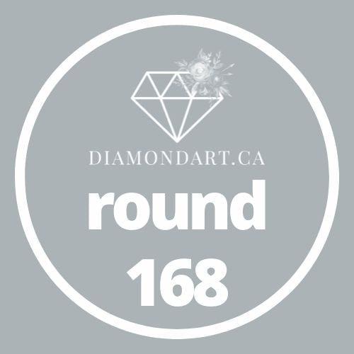 Round Diamonds DMC 100 - 499-500 diamonds (3 grams)-168-DiamondArt.ca