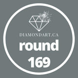 Round Diamonds DMC 100 - 499-500 diamonds (3 grams)-169-DiamondArt.ca