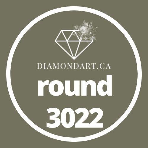 Round Diamonds DMC 900 - 3299-500 diamonds (3 grams)-3022-DiamondArt.ca