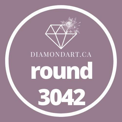 Round Diamonds DMC 900 - 3299-500 diamonds (3 grams)-3042-DiamondArt.ca