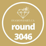Round Diamonds DMC 900 - 3299-500 diamonds (3 grams)-3046-DiamondArt.ca