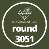 Round Diamonds DMC 900 - 3299-500 diamonds (3 grams)-3051-DiamondArt.ca