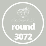 Round Diamonds DMC 900 - 3299-500 diamonds (3 grams)-3072-DiamondArt.ca