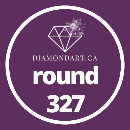 Round Diamonds DMC 100 - 499-500 diamonds (3 grams)-327-DiamondArt.ca