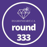 Round Diamonds DMC 100 - 499-500 diamonds (3 grams)-333-DiamondArt.ca