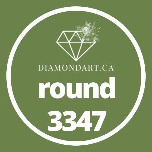 Round Diamonds DMC 3300 - 3799-500 diamonds (3 grams)-3347-DiamondArt.ca