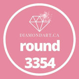 Round Diamonds DMC 3300 - 3799-500 diamonds (3 grams)-3354-DiamondArt.ca