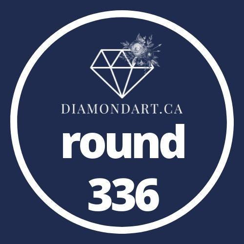 Round Diamonds DMC 100 - 499-500 diamonds (3 grams)-336-DiamondArt.ca